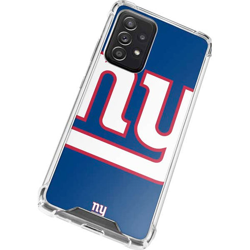 NFL New York Giants Large Logo Galaxy A52 5G Clear Case